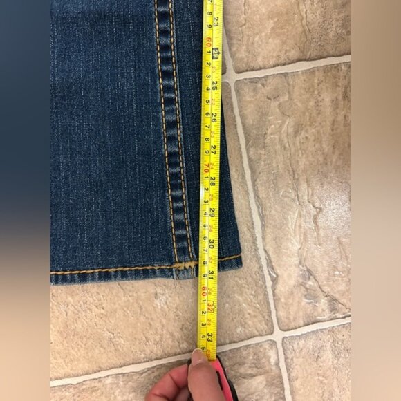 True Religion Flares Low Rise Size 26 Y2K Denim Jeans - Picture 11 of 11
